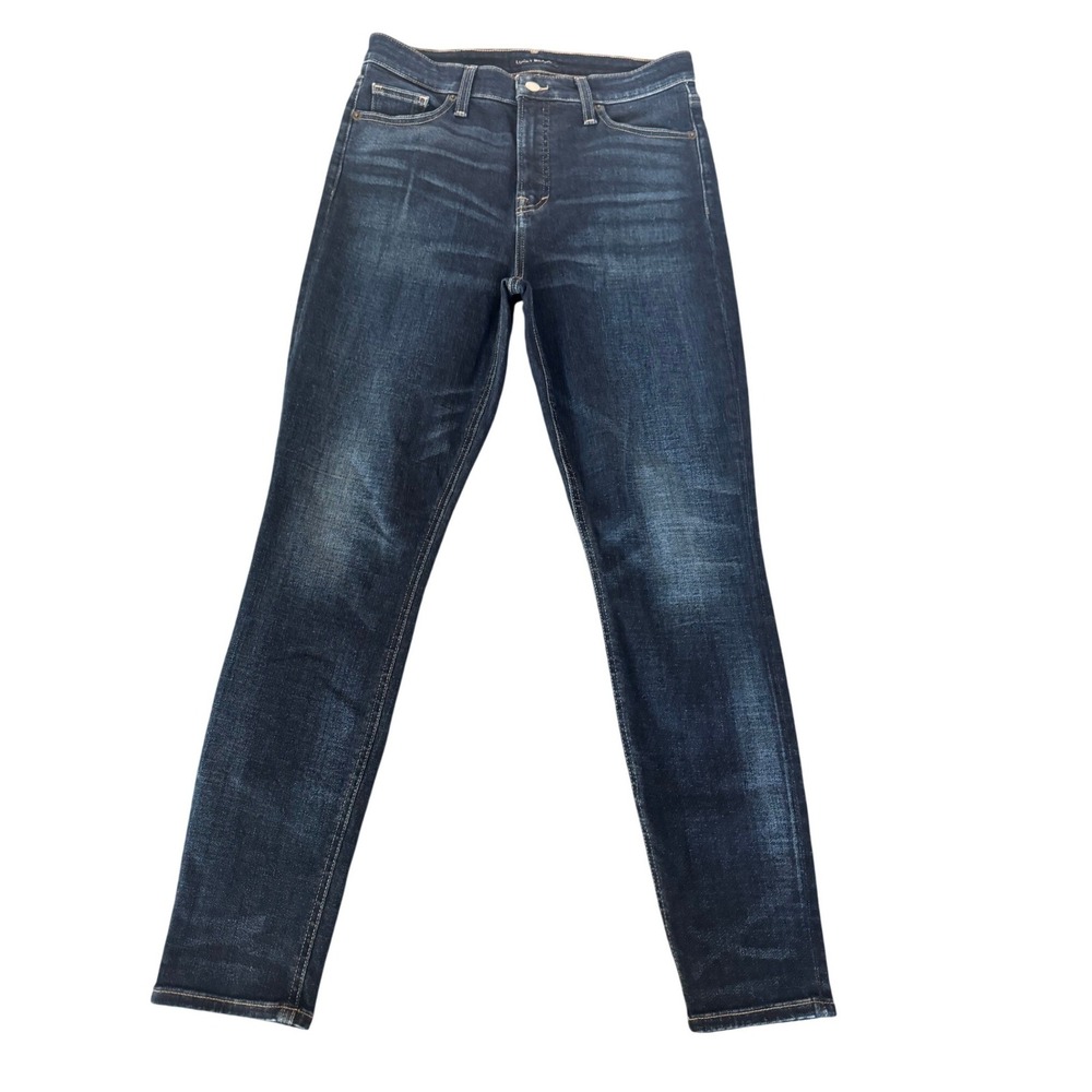 Lucky Brand Womens High Rise Skinny Jeans Dark Indigo Wash Denim Size 29/8